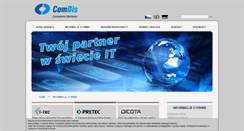 Desktop Screenshot of comdis.com.pl